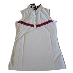 Abacus Women's Golf Sleeveless Top Sz Small New With Tags Dry Cool (C-42)